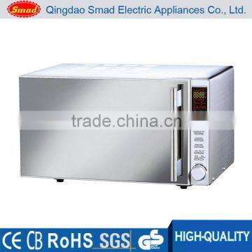 Wholesale 30l turntable microwave oven With grill-stainless steel