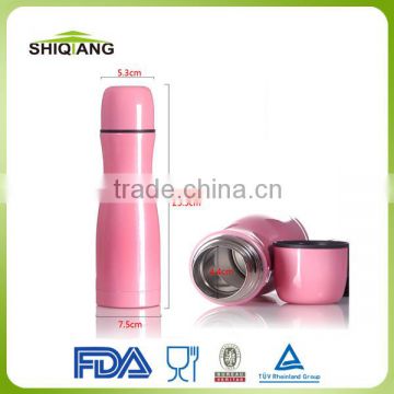 Promotional 500ml bpa free colorful high vacuum double wall stainless steel office mug China manufacture