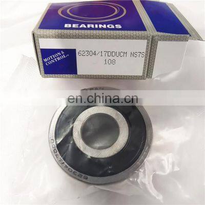 17*52*21mm Alternator Bearing 62304/17 62304/17DDU Deep Groove Ball Bearing