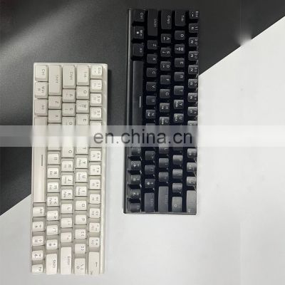 gamer computer laptop bluetooth ergonomic rgb led colored wireless usb gaming computer accessories teclado mechanical keyboard