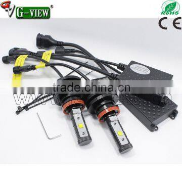 2016 NEW PRODUCT car canbus headlight led bulb h8 h11 h16 9005 9006 4500lm with CE