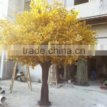 new products artificial big trees/factory artificial bonsai ginkgo trees on sale