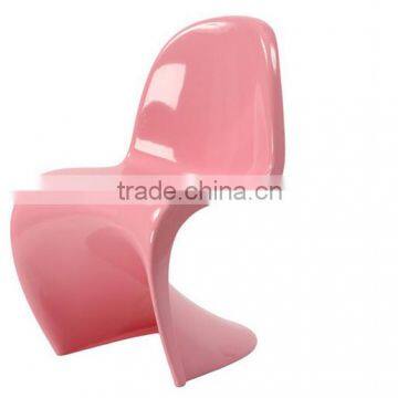 Hot Sale Famous Designer S Shape Fiberglass Verner Chair Replica photo-2