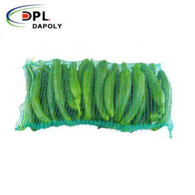High Quality PP Plastic Vegetable Mesh Bags Cheap Price Fruit Mesh Sacks for Packaging Woven Bags by Manufacturer
