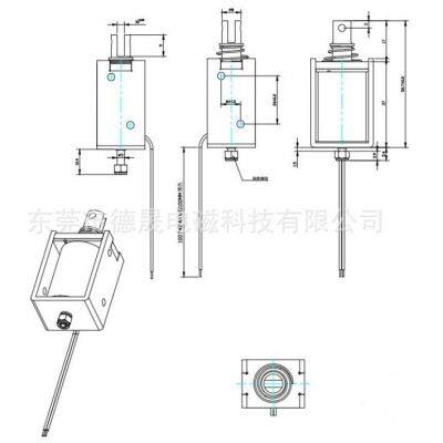 DS-0837 DC 12V 24V Stroke 8mm Pull Push Solenoid Actuator for Various Applications photo-3
