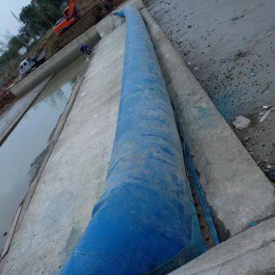 Water Filled Inflatable Seamless Rubber Dam for Hydropower