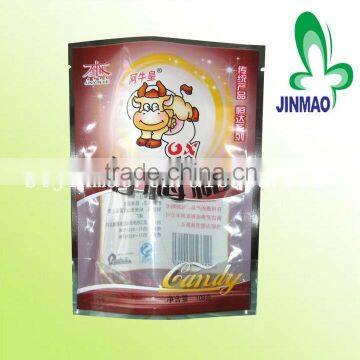 Customized sugar snack plastic bag packaging