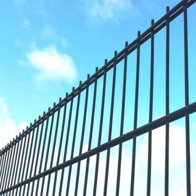 2D Double Wire Mesh Fence High Security Panel for Perimeter Protection photo-2