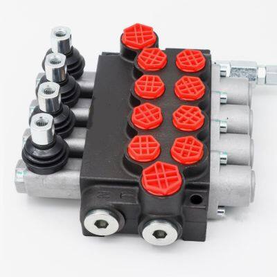 P40 Monoblock Multi Way Hydraulic Control Valve