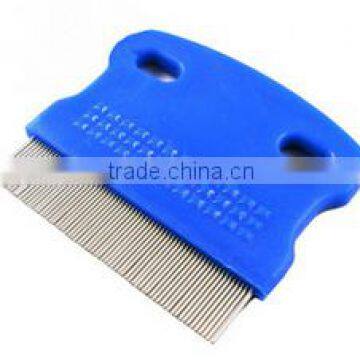 Mini bulk nit free lice comb stainless steel flea comb