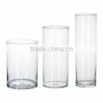 Colored Cylinder Glass Vase photo-2