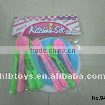 Plastic Kitchen set toy ,tea set toy