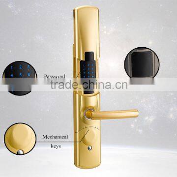 Security Touch Screen Electronic Keypad Swipe Card Door Locks photo-3