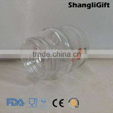 60ml Hot Sale Wide Mouth Glass Baby Milk Feeding Bottle photo-3