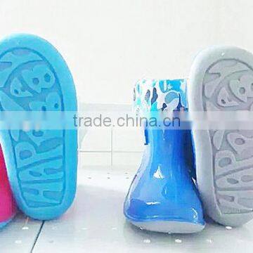2015Fashion Shoes Pikou Barreled Boots Slip Water Shoes Boots Children photo-3