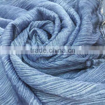 High Grade Large Long Solid Plaini Eyelash Lace Brim 100% Real Silk Scarves for Women photo-6