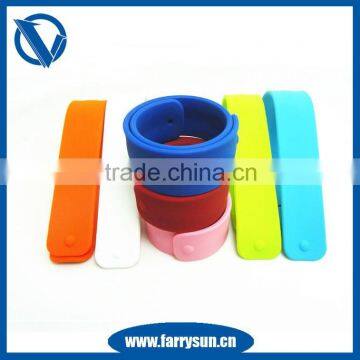 2015 Wholesale cheap silicone slap bracelet for kids gift                        
                                                Quality Choice