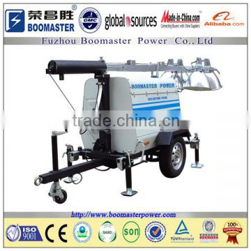 Lighting tower,trailer mobile generator lighting tower