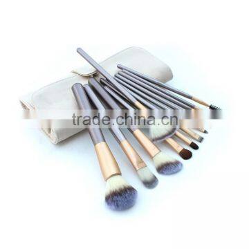 Professional Makeup Brushes 12 Pcs Cosmetic Make Up Brush Set with Case