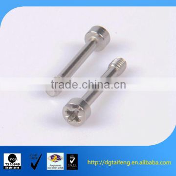 Micro Left Hand Thread Fastener Captive Screws