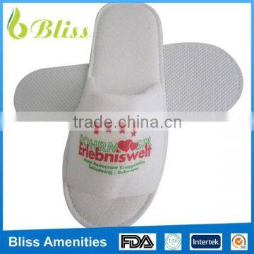 N92 2015 Soft feeling wholesale white close toe hotel slipper