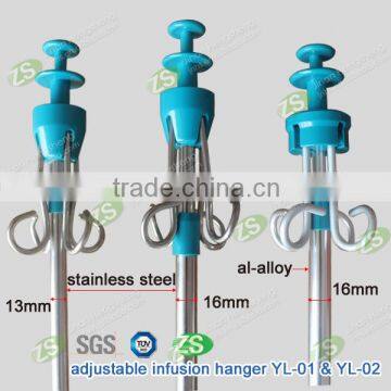 Infusion hanger-Hospital Medical Infusion Support Transfusion IV Pole