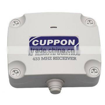 Receiver for tubular motor & shutters