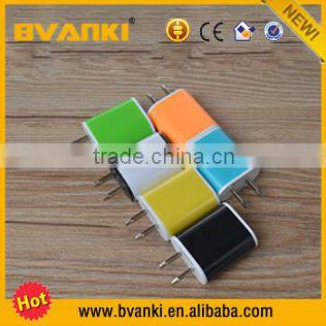 2015 wholesale  new model US plug mobile travel charger universal travel adapter with usb mini charger for ipone6 plus