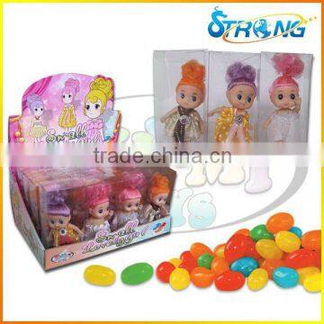 Lovely doll toys with jelly bean