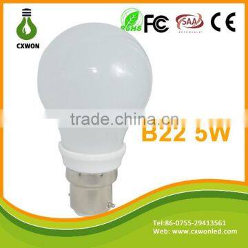 E27 B22 Led Bulb 5w B22 Holder Manufacture With the CE and the Rohs Certificates photo-4