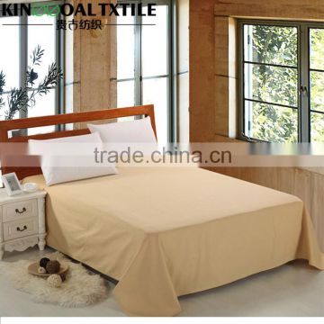 High quality natural 100% cotton 300TC European home use Queen style bed sheet