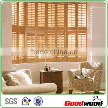 Basswood planation shutter