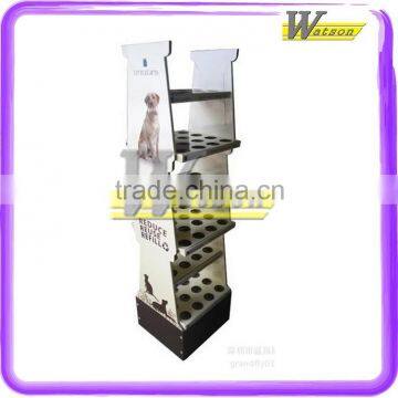 Newly Pets' Food Promotional Display Cardboard Pallet Display Stand for Supermarket