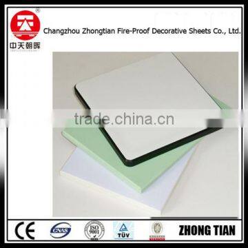 White High Gloss Laminate Board Decorative High Pressure Laminates