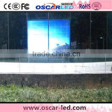 oacarled XR 16H transparent glass wall panel led display board