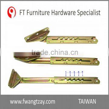 Taiwan Made 5 Position Industrial Furniture Adjustable Angle Extension Door Desk Table Bed Sofa Metal Backrest Hinge