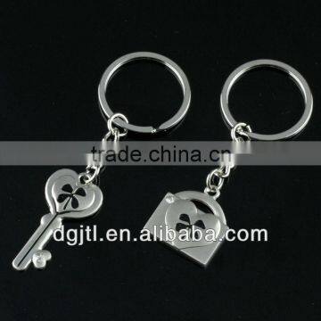 Fashion Metal Key Lock Keychain