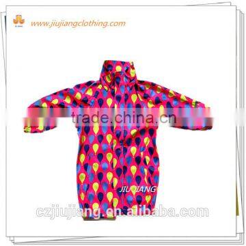 Children's waterproof outdoor jacket waterproof and breathble outdoor jacket