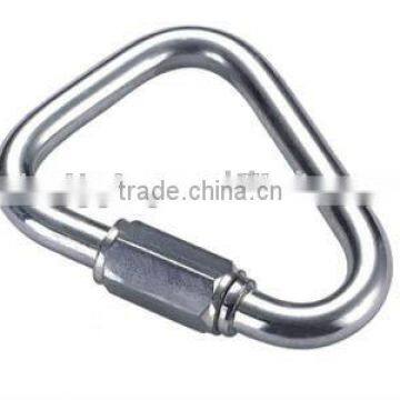 Rigging Hardware Stainless Steel Triangle Zinc Plated Delta Shaped Quick Link For Wire Rope photo-2