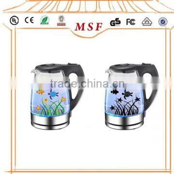 Glass Color Changing Electric Kettle With Filter photo-4