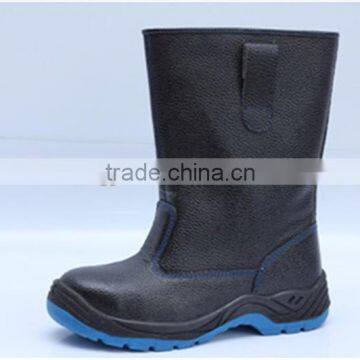 PU Outsole Safety Work Boots High Cut Steel Toe Cap Safety Shoes 9014 photo-2