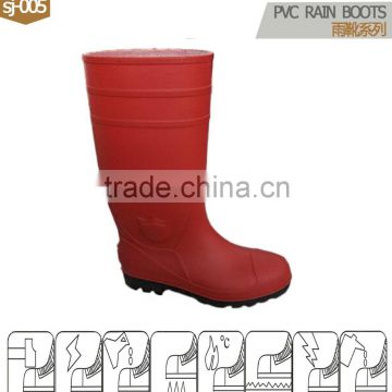 pvc rain boots heavy duty footwear manufacturer cheap price1370