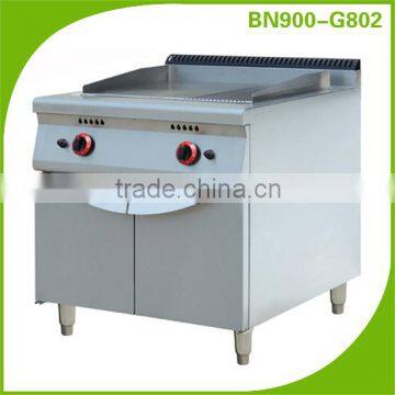 Commercial Kitchen Equipment Free Standing Gas Griddle With Cabinet