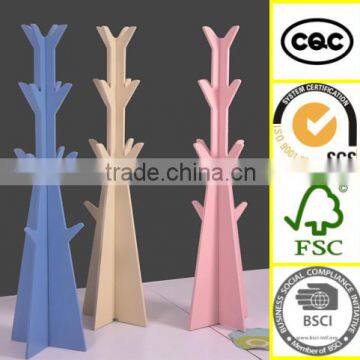 colorful home decoration KD furniture folding clothes hanger stand