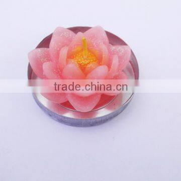 Scented Flower Tin Candles