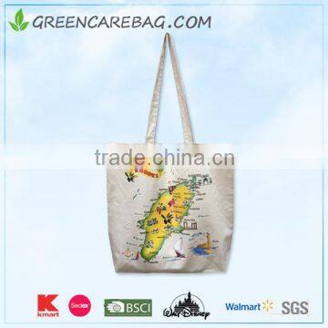 Natural Organic Cotton Tote Bag