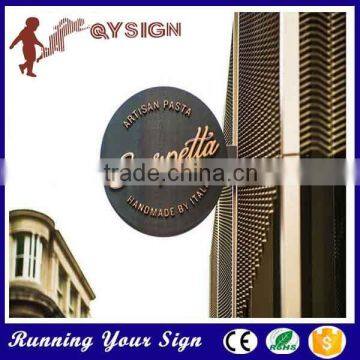 Eye catchingdirection Big Square metal arrow sign box