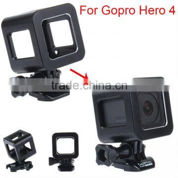 Accessory for Gopro Hero4 Session Aluminium Alloy Frame Housing Mount Case Extension Protector Case for Go Pro Hero 4 Session photo-6