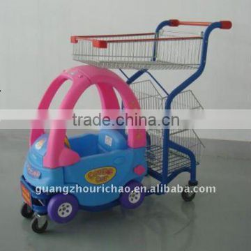 Hot Style children Shopping Trolley/children Shopping Cart in supermarket