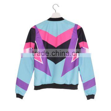 Wholesale t Shirt Polyester Custom Printed Sport Jacket With High Quality photo-2